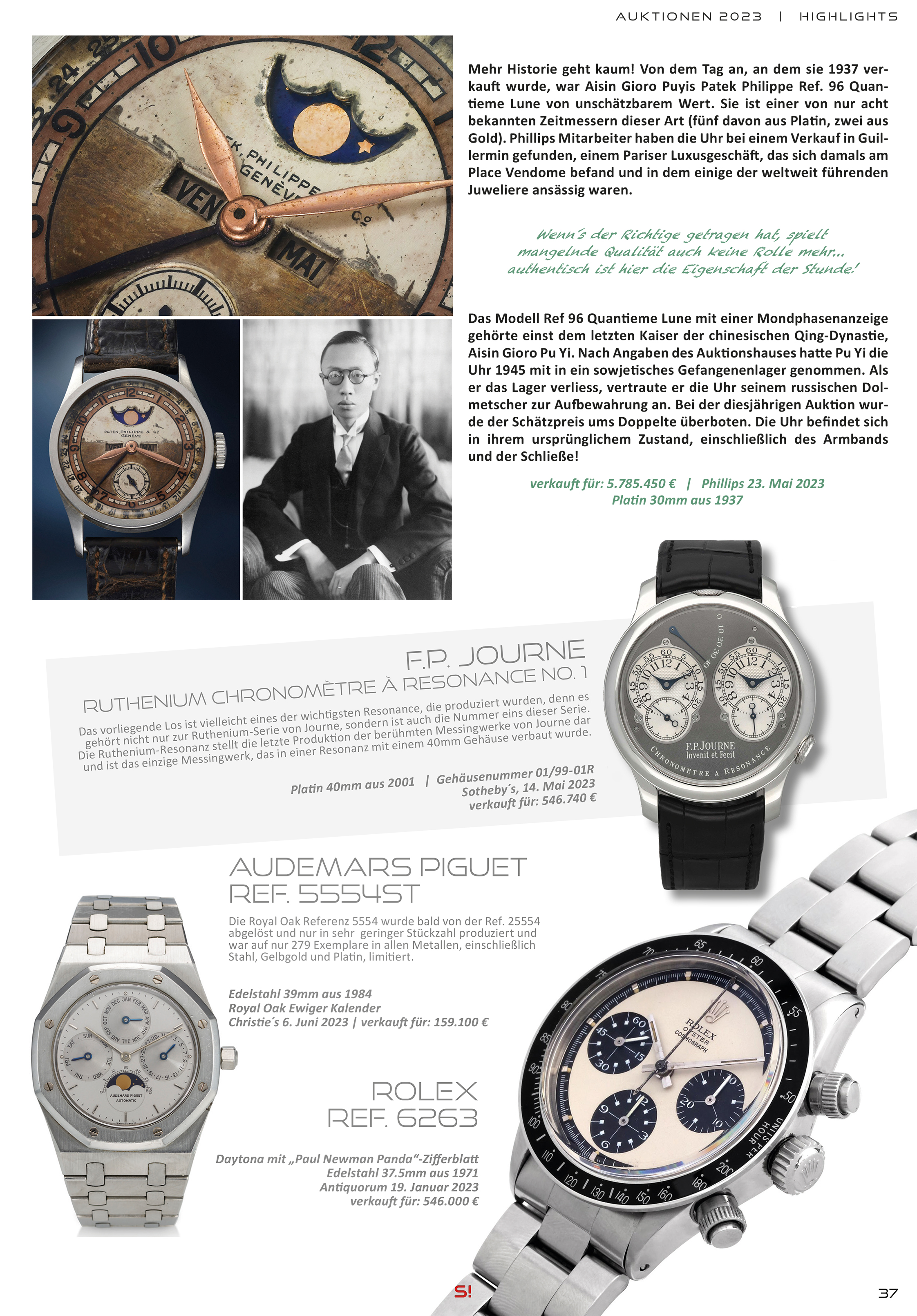 Uhren Exclusiv 2024