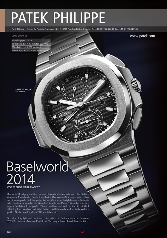 Uhren Exclusiv 2015
